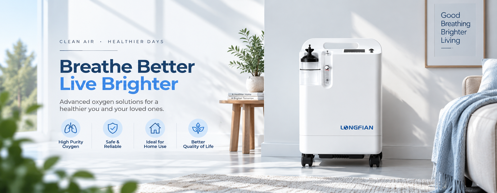 Oxygen solutions for healthier living